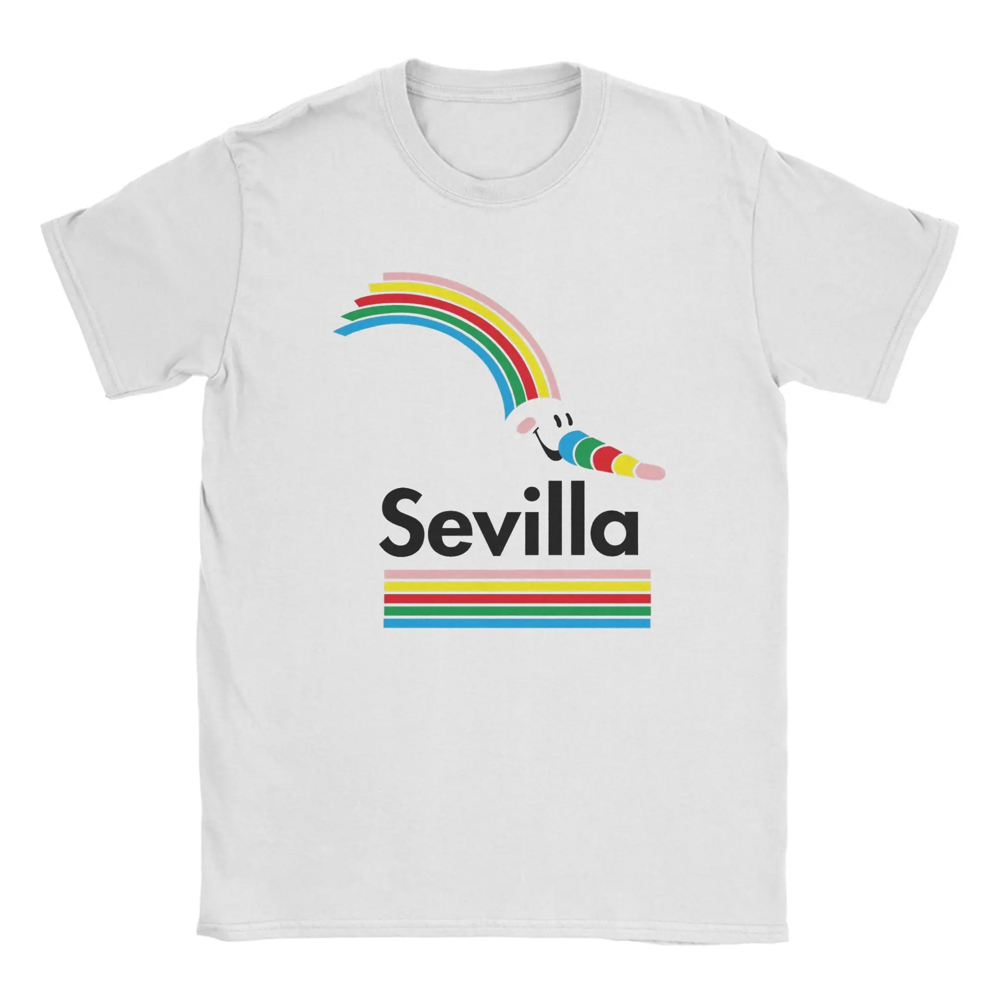 Curro Random Expo 92 in Seville T Shirt Beach 100 Cotton T Shirts For Men Harajuku Design Tee Shirt Short Sleeve Awesome Top Tee
