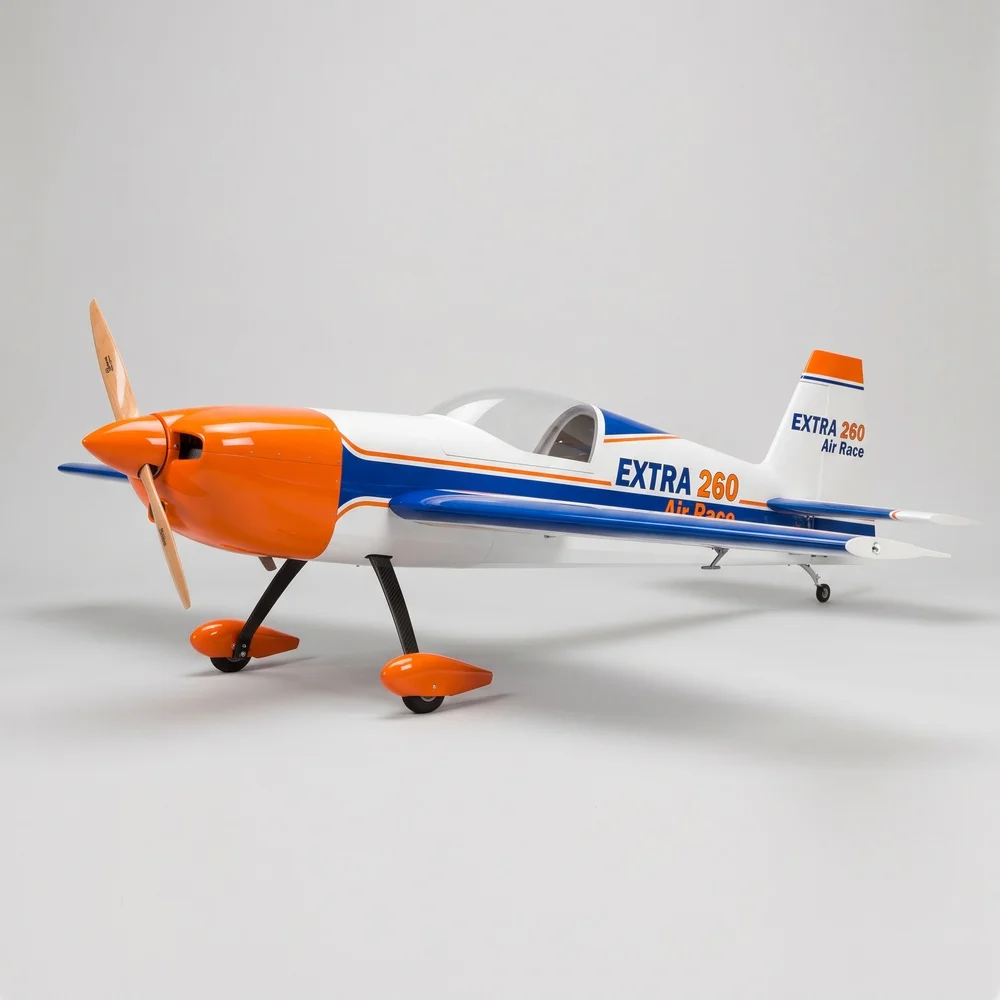 Extra-260 1540mm Laser Cut Balsa Wood ARF Airframe Kit - 3D Aerobatic Model for Adults, No Electronics