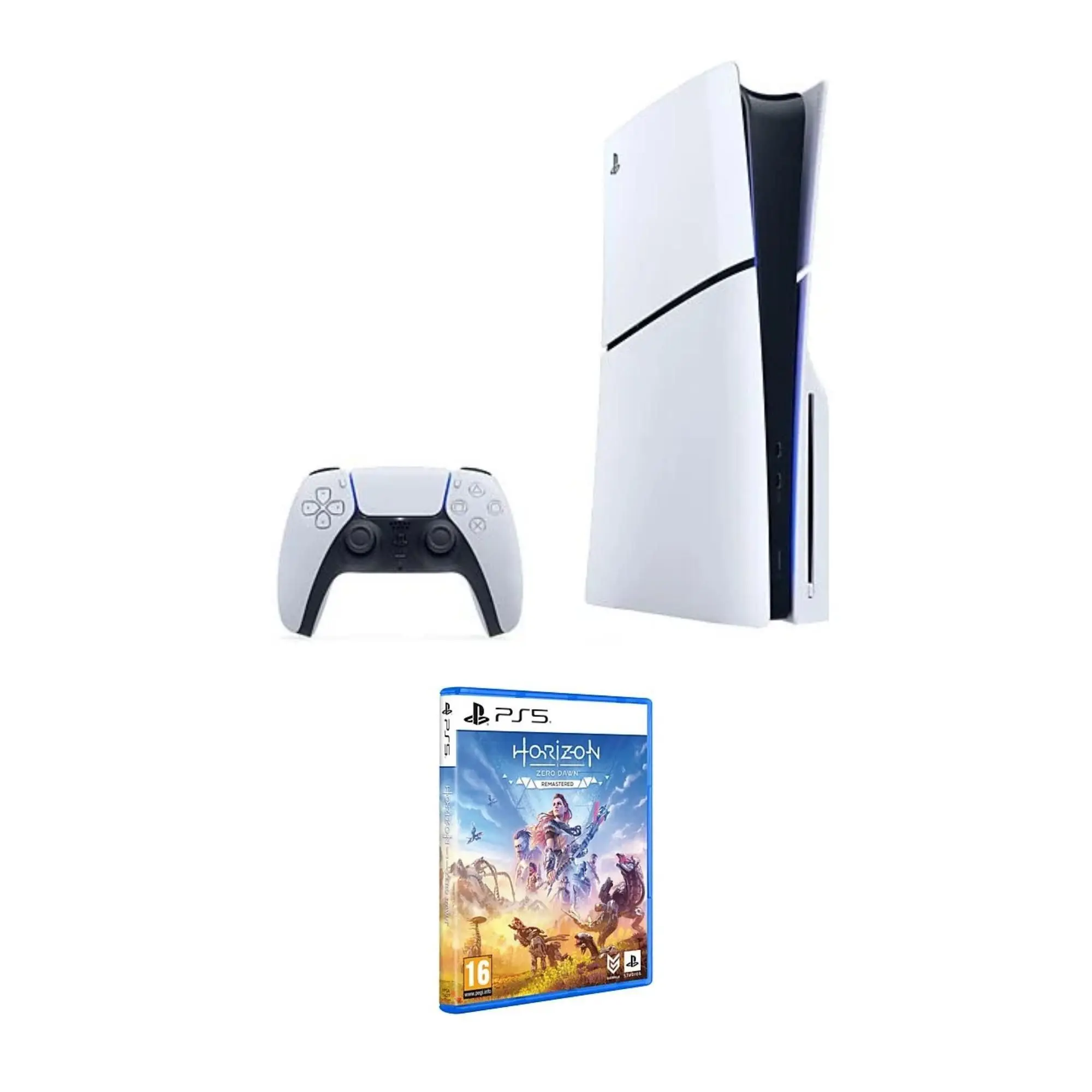 Playstation 5 Slim (Reader), chassis D, 1TB + Horizon Zero Dawn™Remastered