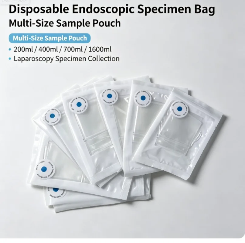 Sterile Disposable Laparoscopic Specimen Retrieval Bag Individually Sealed Endobag for Minimally‑Invasive Surgery