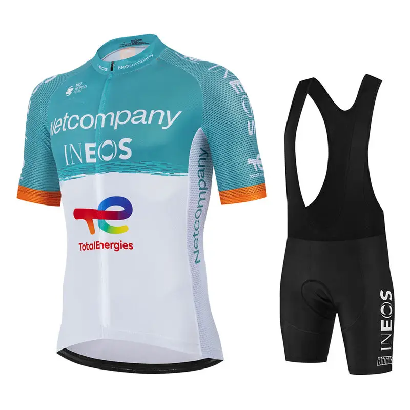 Ineos Team Summer Bike Jersey Men Mtb Short Sleeve Cycling Set Bike Shorts Set MTB Ropa Ciclismo Bicycle Shirts Maillot Clothing