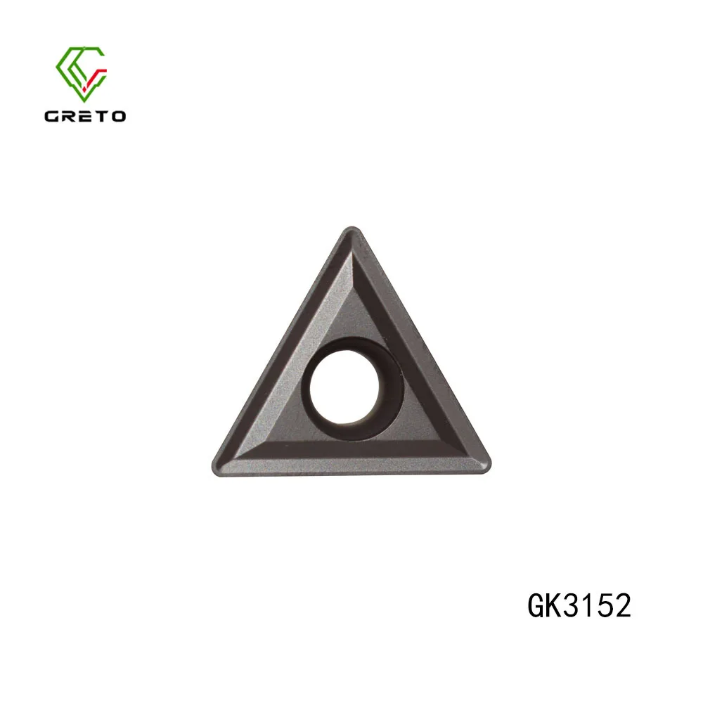 

GRETO TCMT220408-TR GP1252 GK3152 GT4202 GT4205 Carbide Tips Cnc Inserts Turning Tool TCMT 220408 TR