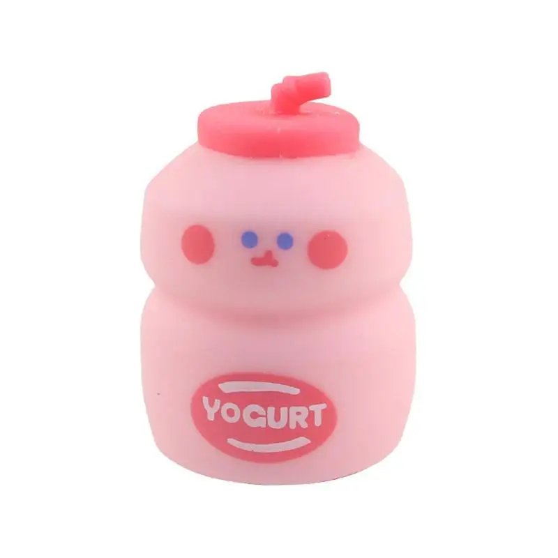 Soft Squeeze Toy Creative Slowly Bouncing Cartoon Dolls Fun Squeeze Toy Elastic Doll For Leisure Time Walking Hiking Work School