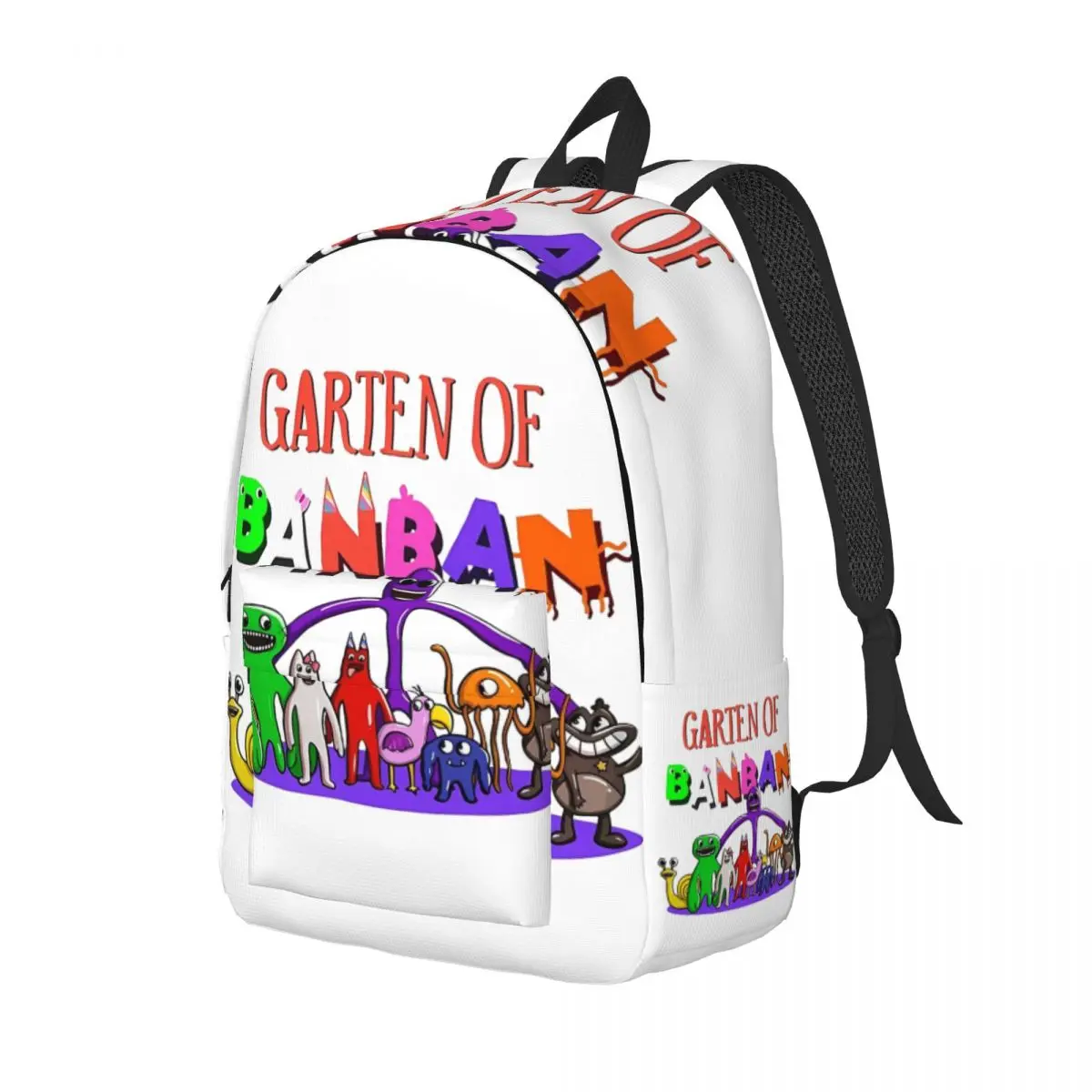 Garten Of Banban Game Lover Backpack for Men Women Teenage High School Hiking Travel Daypack College Shoulder Bag Outdoor