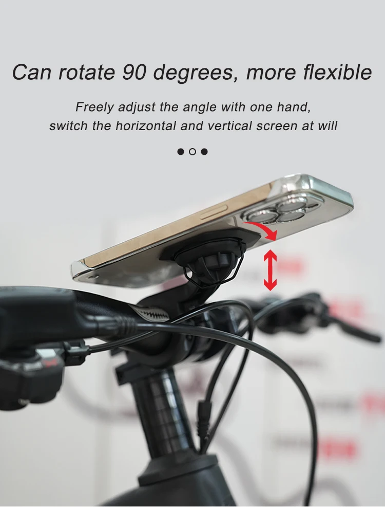 ODI PH-01 Magnetische Reiten Telefon Halter Quick Release Motorrad Fahrrad Halterung für MTB/Rennrad Navigation Allgemeine Telefon Ho – Detail 5
