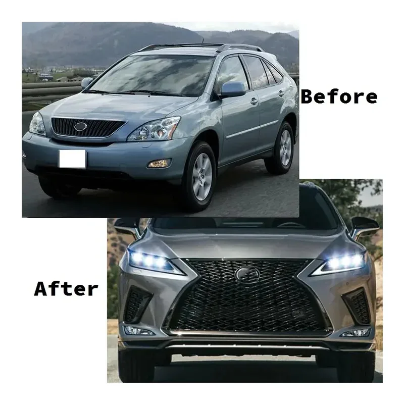 Tunnning parts Le xus RX RX270 RX350 RX450 bodykit 2006-2009 upgrade to 2020  RX car auto