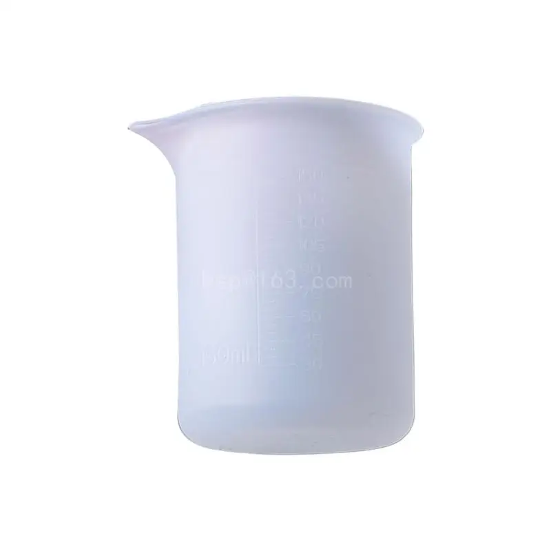 150ml Resin Measuring Cup Graduated Silicone Resin Mixing Cup Reusable Stir & Pour Tool for Epoxy Jewelry Casting Mould