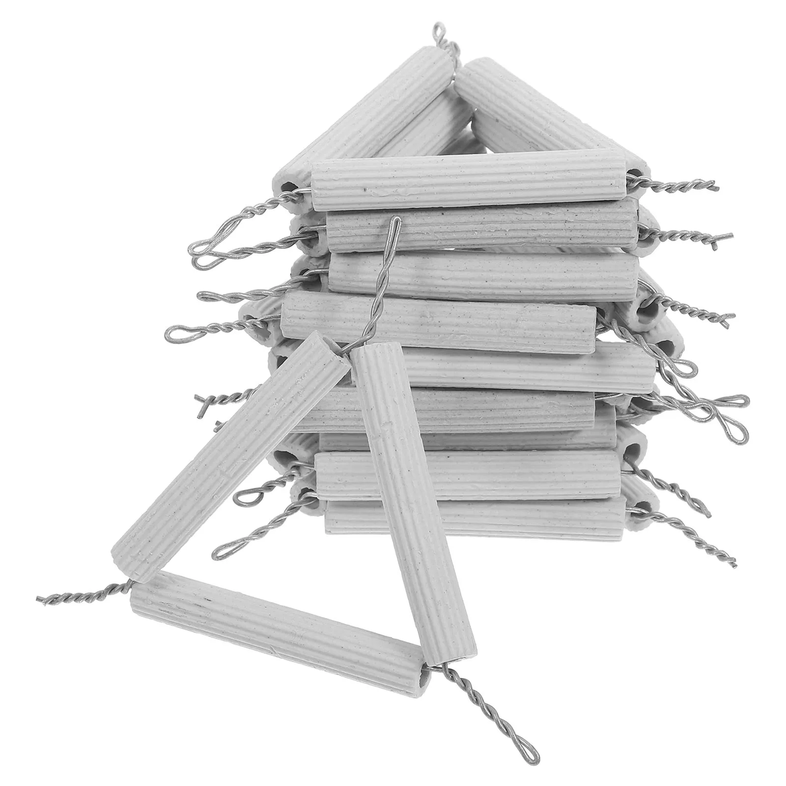 

10pcs Ceramic Crucible High Temperature Labs Shelf Foldable Holder s Chemistry Teaching Equipment Laboratory Supplies