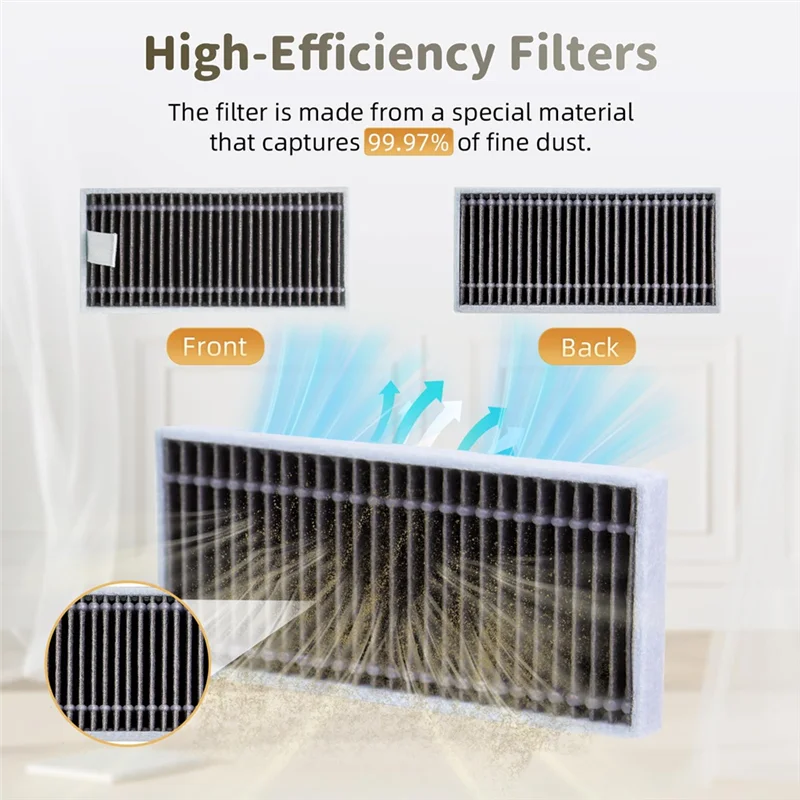 ملحقات N83R لـ Ecovacs Deebot X8 Pro Omni لملحقات المكنسة الكهربائية Ecovacs Deebot X8 Pro Omni