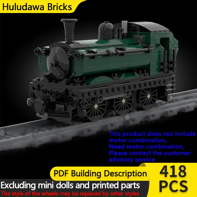 

City Car Model MOC Building Bricks Rail 5700 Class Steam Locomotive Modular Technology Children Holiday Gifts Assemble Toys Suit