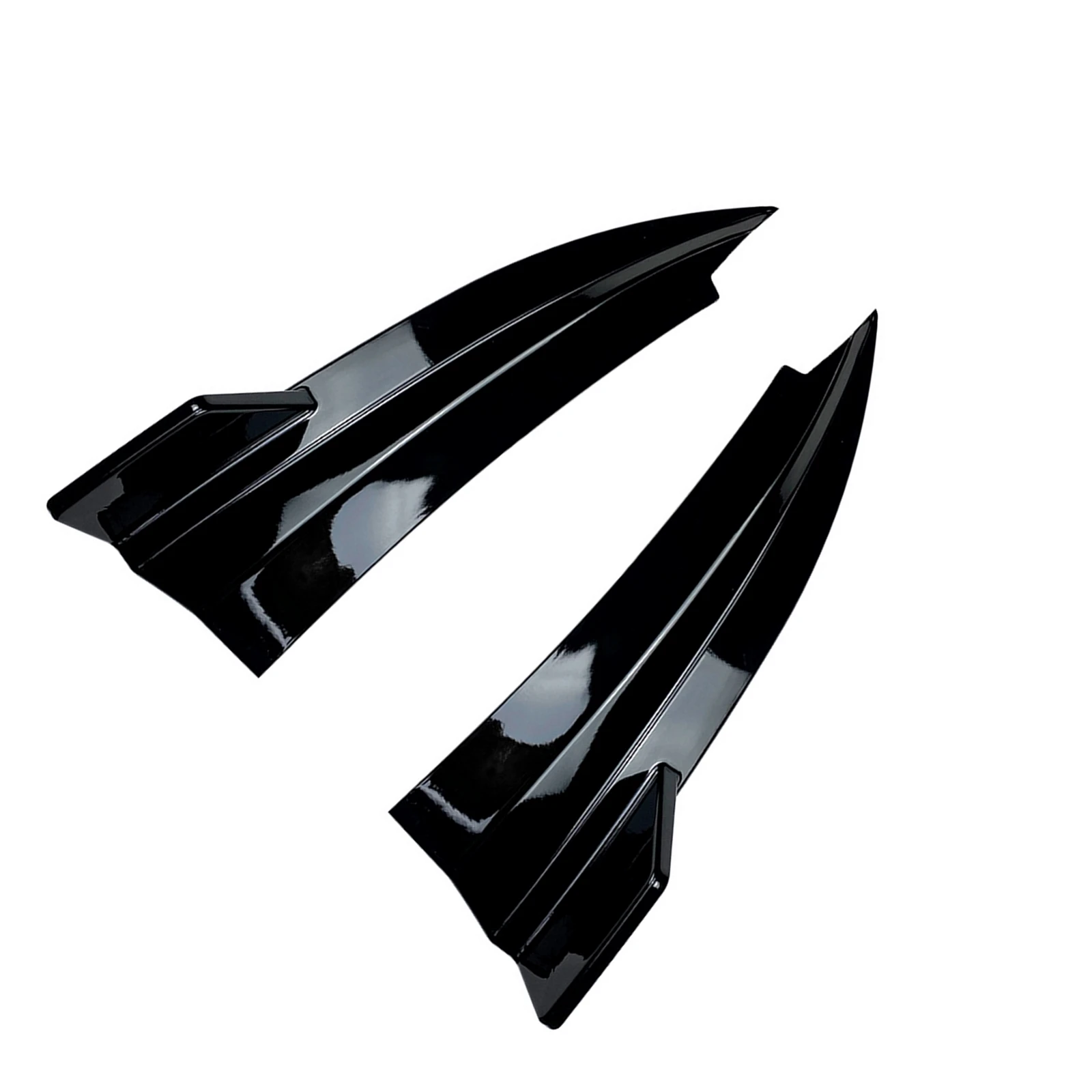 

Rear Bumper Side Lower Corner Splitter Spoiler For Mercedes Benz C Coupe C205 C200 C260 C43 C63 AMG 2015-2021 2 Door