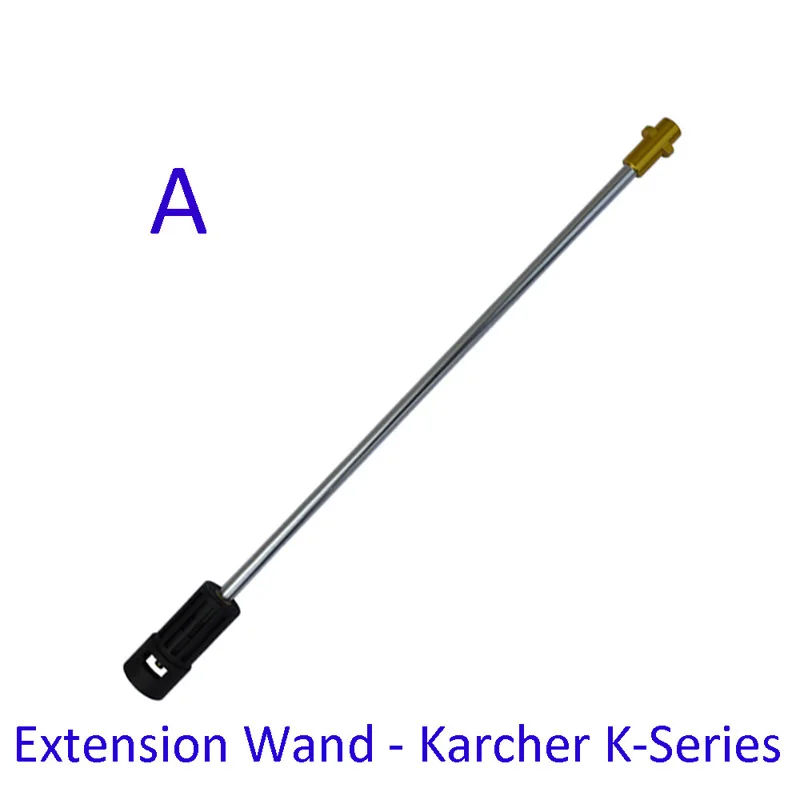 High Pressure Washer Extension Lance Car Washer Gun Lance Extension Wand Spear Tube M22 & 1/4