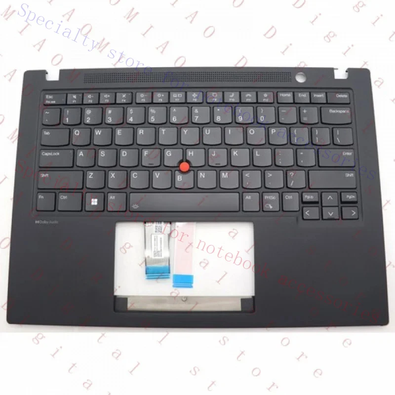 A+  Palmrest Upper Case US Backlit Keyboard For ThinkPad T14s Gen 4 21F6 21F7