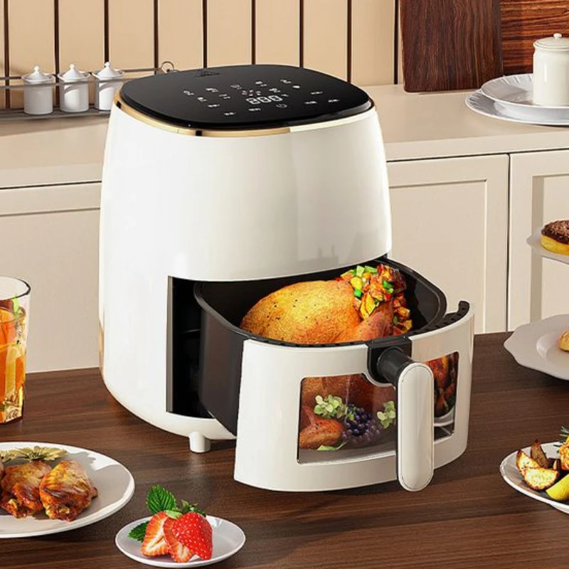 

visual air fryer household large-capacity multi-functional all-in-one oven fully automatic electric fryer new model