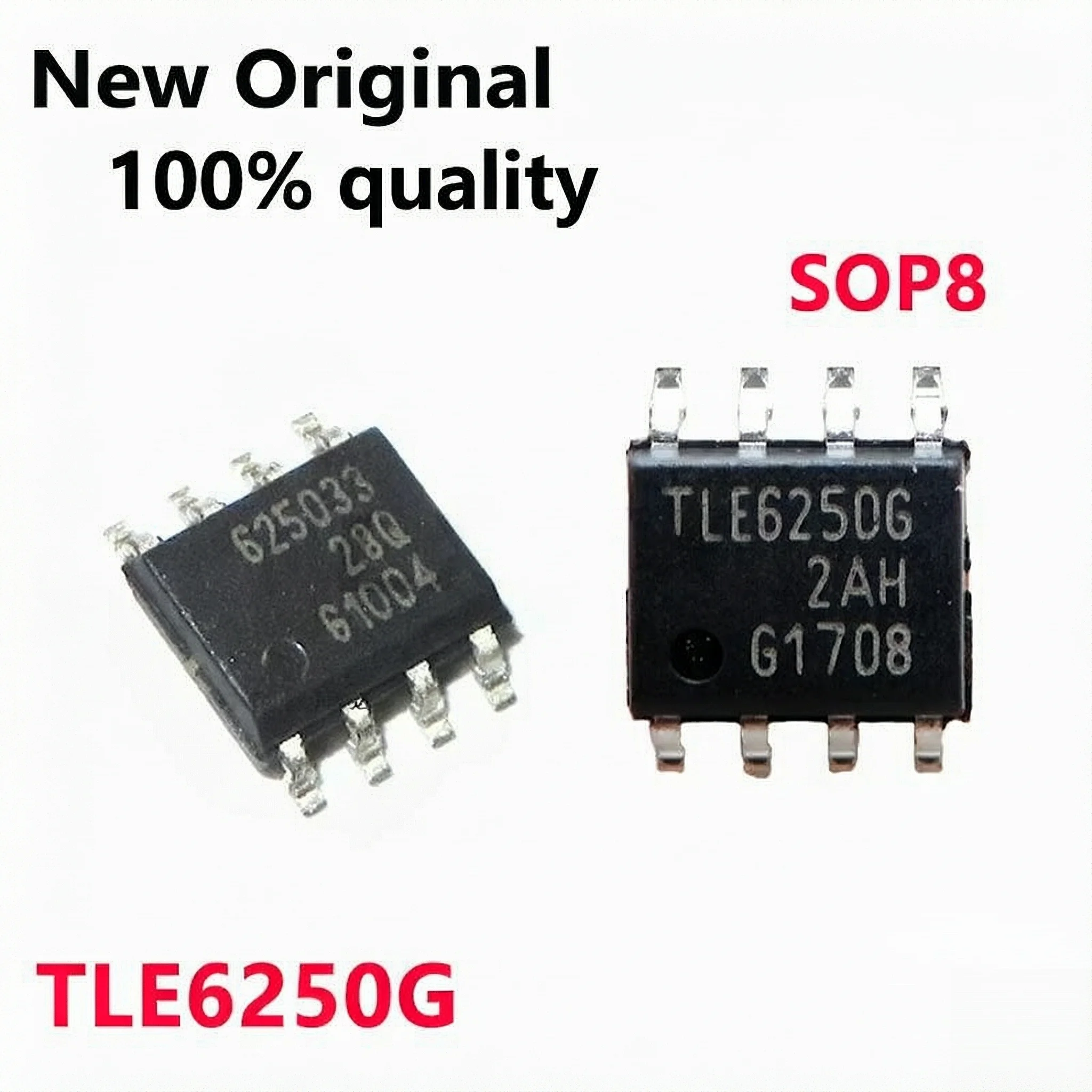5~10/PCS New TLE6250G 6250G TLE6250GV33 625033 SOP8 CAN communication chip for automotive computer board In Stock