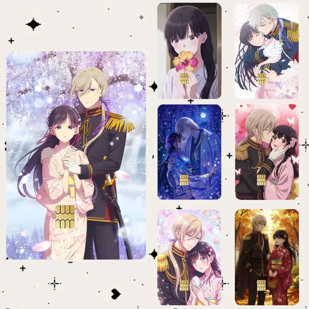 My Happy Marriage  Waterproof Bank Card Sticker Skin for Credit Debit Chip Cards Decorative Cover Film