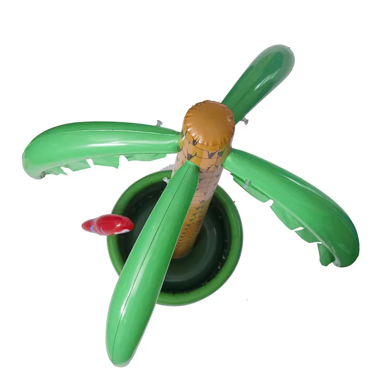 180 ซม.Inflatable Coconut Tree Bar PROP ถังน้ําแข็งพองฮาวาย Series ปาล์มต้นไม้น้ําแข็งเครื่องดื่มบุฟเฟ่ต์ Beach Inflatable ของเล่น