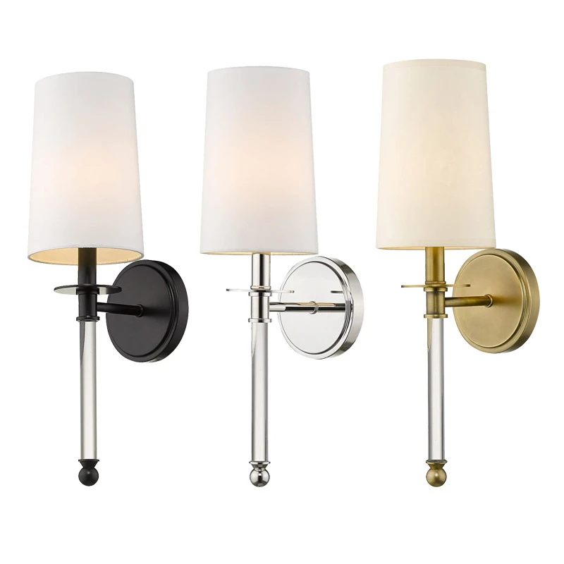 Nodic Vintage Wall Lamp Sconces Decor for Home Living Room Bedside Lighting Fixture Bathroom Mirror Light Led Corridor Luminaria