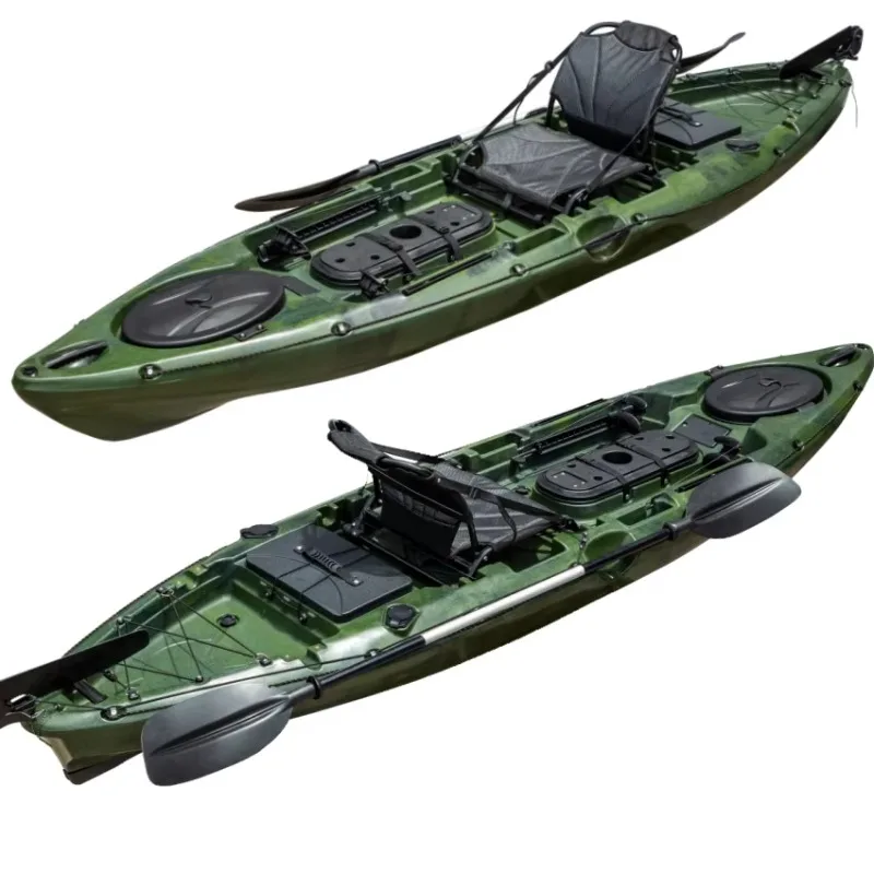 3.3 Meter Fishing Kayak Single One Person Plastic Fishing Kayak for Ocean Water Salt