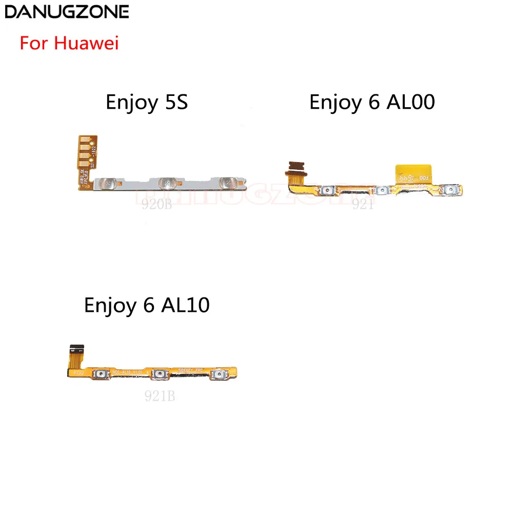 

Power Button Switch Volume Button Mute On / Off Flex Cable For Huawei Enjoy 5S 6 AL00 AL10