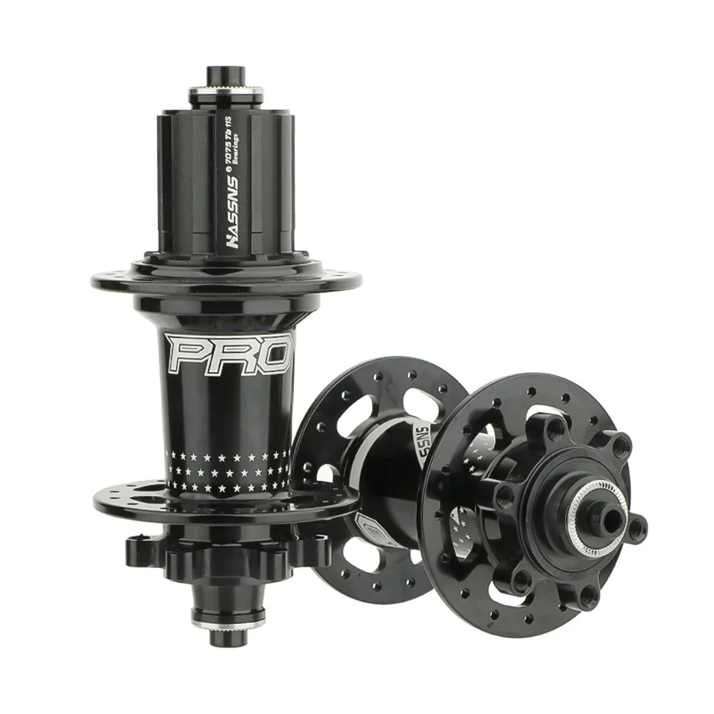 HASSNS PRO7 دراجة جبلية Freehub 32H من خلال المحور 12x142 متوافق مع HG XD MS J-Bend محور عجلات محكمة الغلق جزء الدراجة