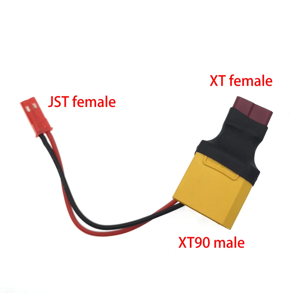 XT90 ESC XT60 XT Plug Female Male JST Connector Adapter Cable LiPo Adjustment Conversion Head For RC Helicopter Quadcopter Drone