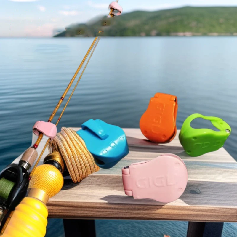 2Pcs Silicone Fishing Rod Holder Ball Straps Lightweight Fishing Tackle Ties Organizer Storage Racks Fishing Accessories