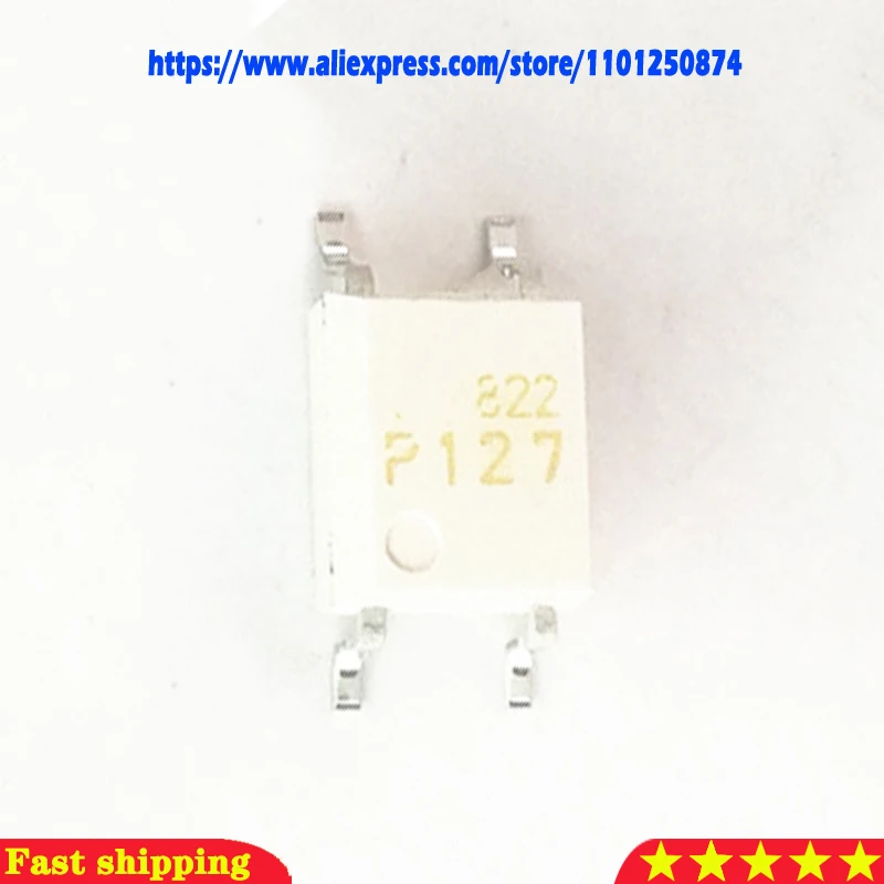 10PCS P127 TLP127 TLP127-1 SOP-4 In Stock