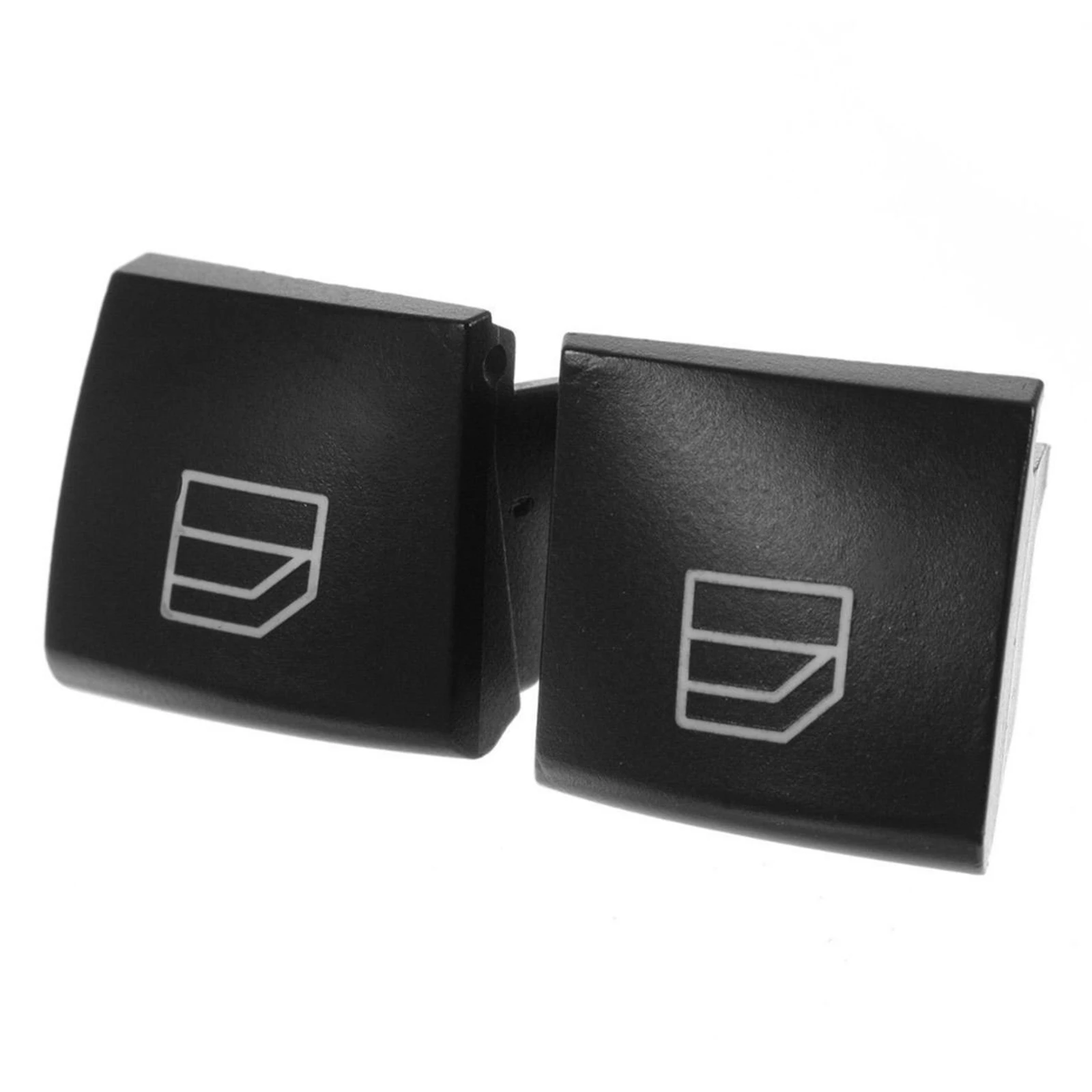 4Pcs Car Window Lifting Button Car Glass Lift Power Window Switch Button Cover Caps for Benz A B ML GL R Class W164 X164 W251