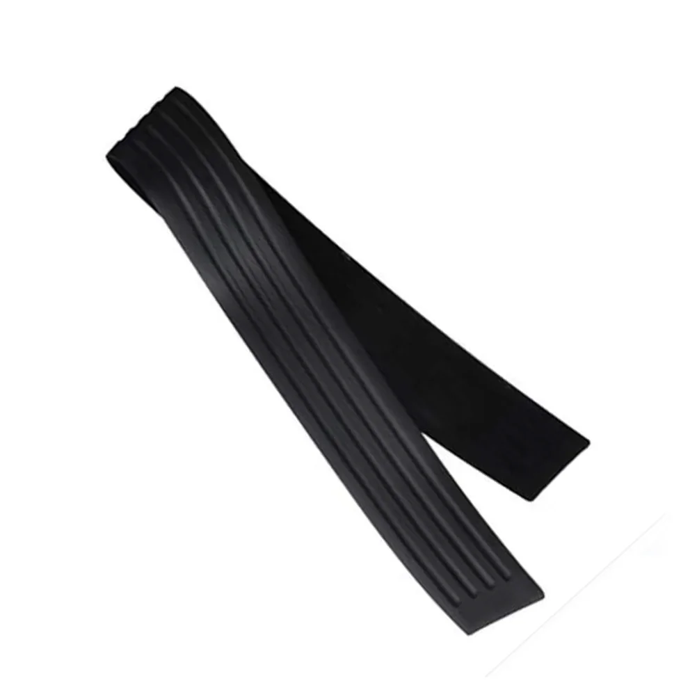

90Cm Black Anti Collision Strip Universal Bumper Protect Strip For Car Trunk Guard Scratch Proof Flexible Rubber Trim Vehicle