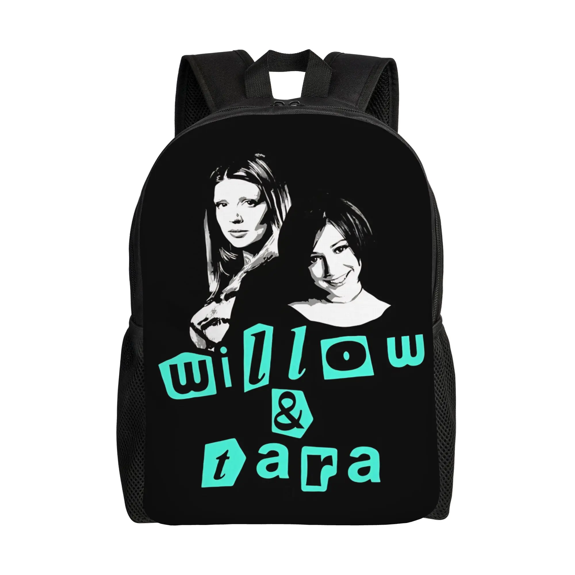 Willow Tara Backpack for Men Women Cool High School Business Daypack Horror Buffy the Vampire Slayer Laptop Canvas Bags Outdoor