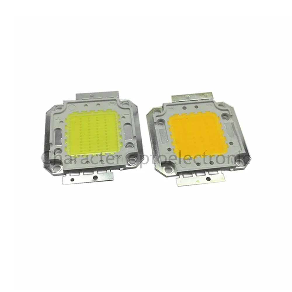 High Power Epistar Cob Led Integrated Chip 12V - 15V 10W 20W 30W 50W SMD White Chips for Floodlight Lawn lights Spotlight