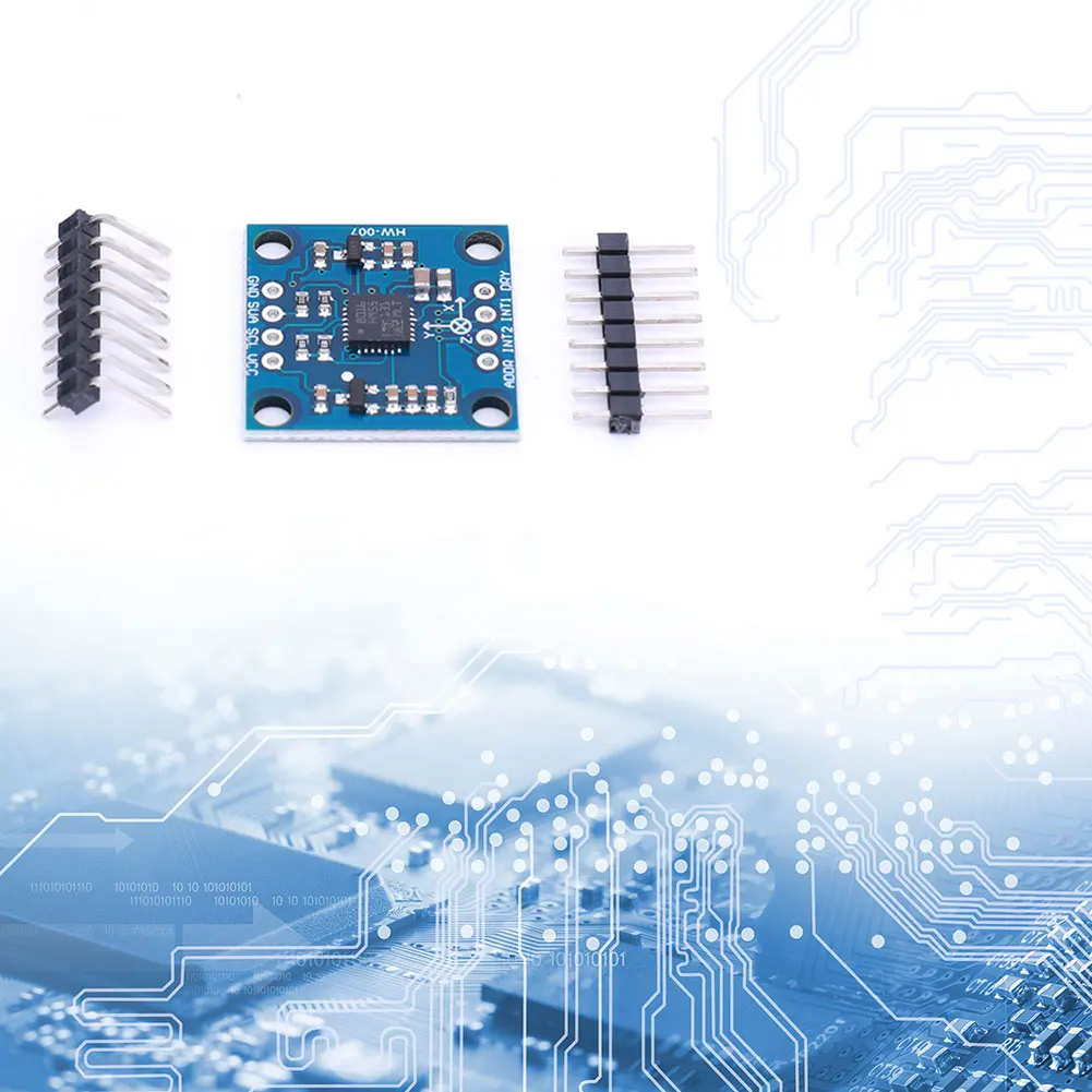 Picture 4: GY-51 LSM303 LSM303D LSM303DLH 3-Axis Electronic Compass Acceleration Module 3-5V 3 Axis Magnetometer Module