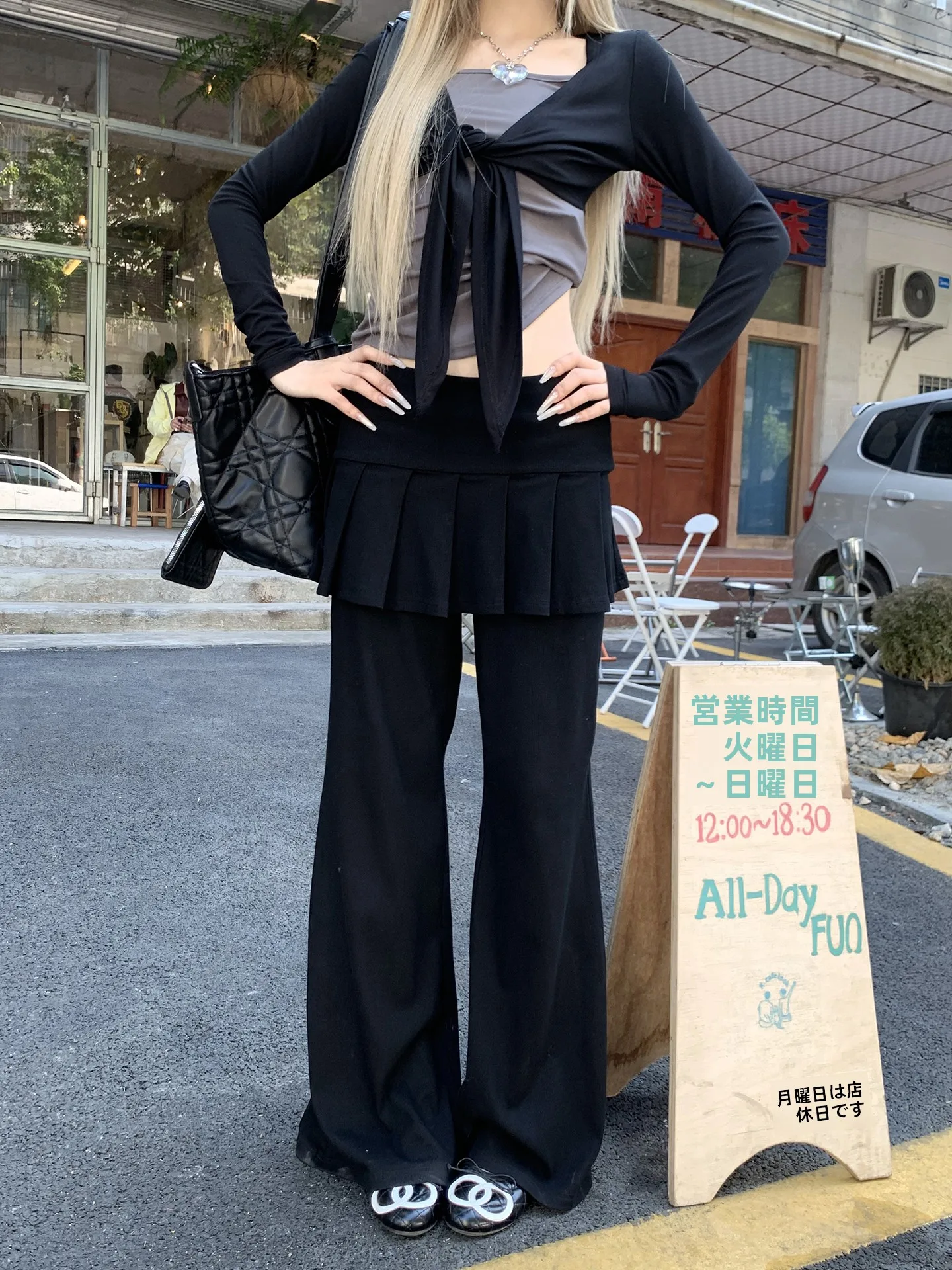 

Bla Wide Leg Casual Pants Women's Loose Lazy Sle Trousers Spring 2026 New Arrival Seven Simp Sliders Commute Sle