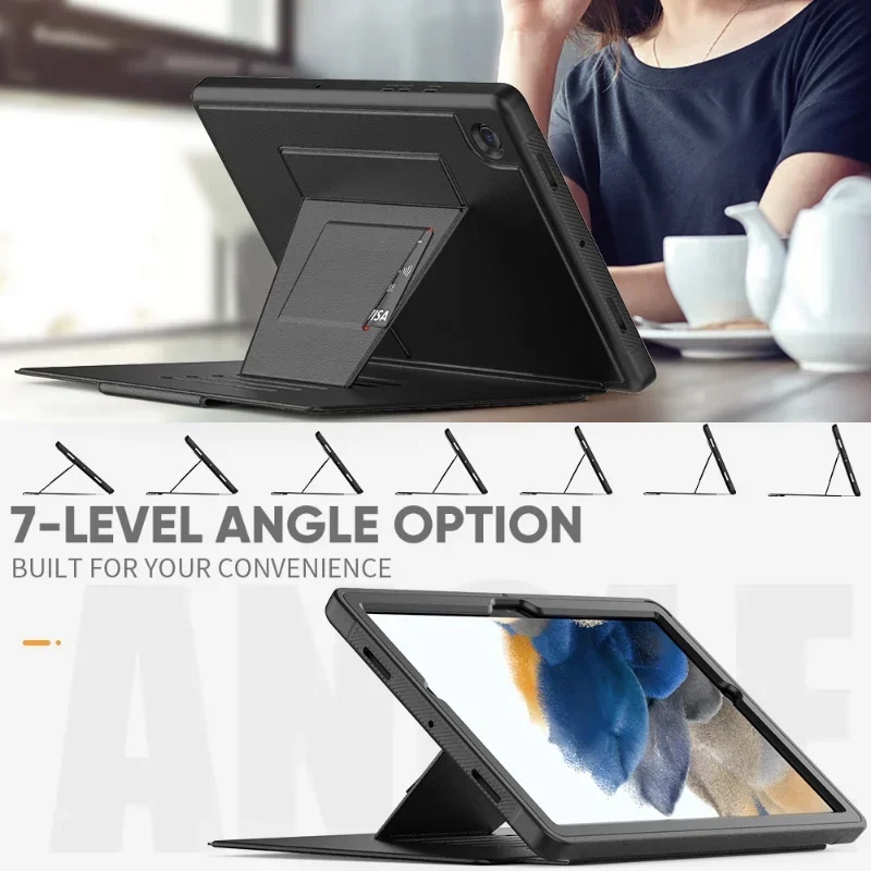 Magnetic Case for Samsung Galaxy Tab A11+11 Tablet Cover A9+plus SM-X210 X215 8.7 Shockproof Rugged Multiple Angle Stand Funda