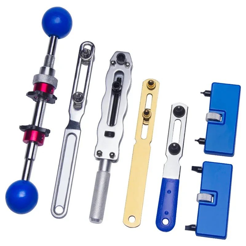 Solid Steel Watch Back Cover Opener Tools 2 3 Claws Screw Watch Case Remover Open Wrench Watchmaker Repair Tool Kit Set