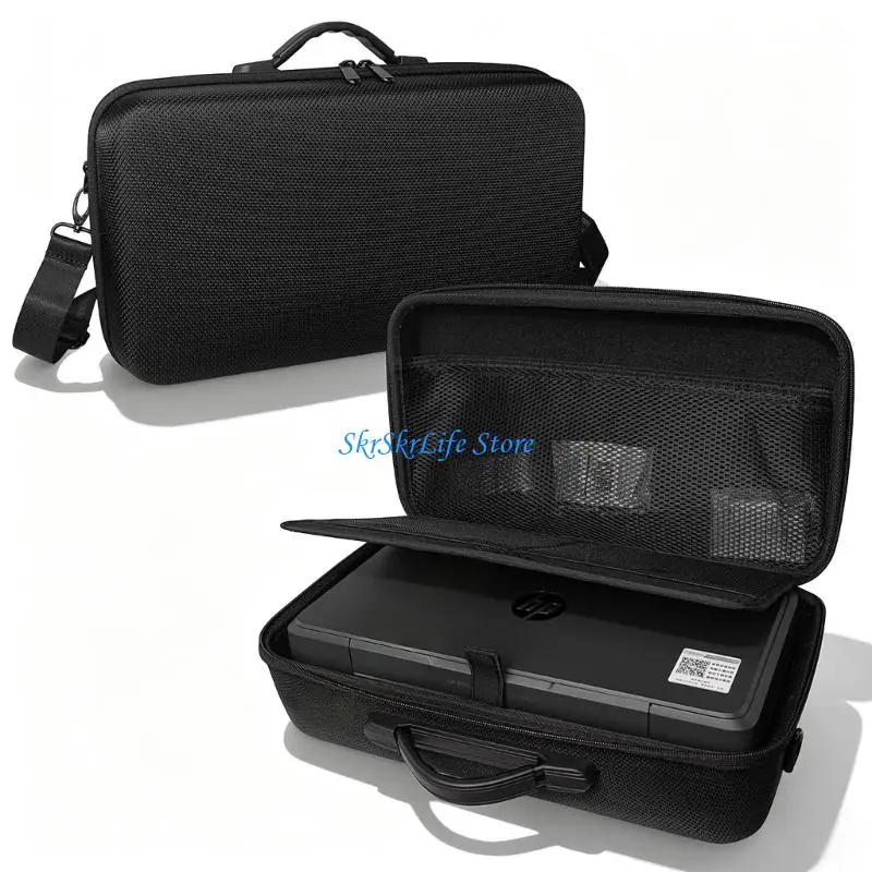 E65E Hard Shell Travel Case Shockproof Dustproof EVA Protective Bag for OJ200/OJ250 Printer Storage Organization