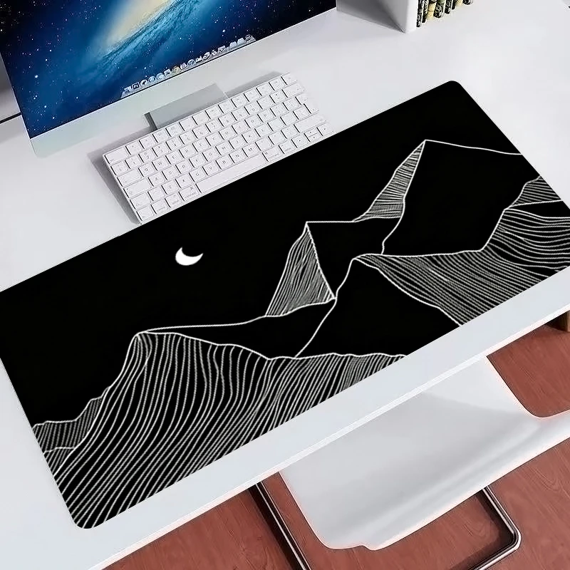 High-Quality Mouse Pad Artistic lines Large Extended Mousepad Non Slip Computer Desk Mat Office Gaming Mouse Mat Smooth Surface