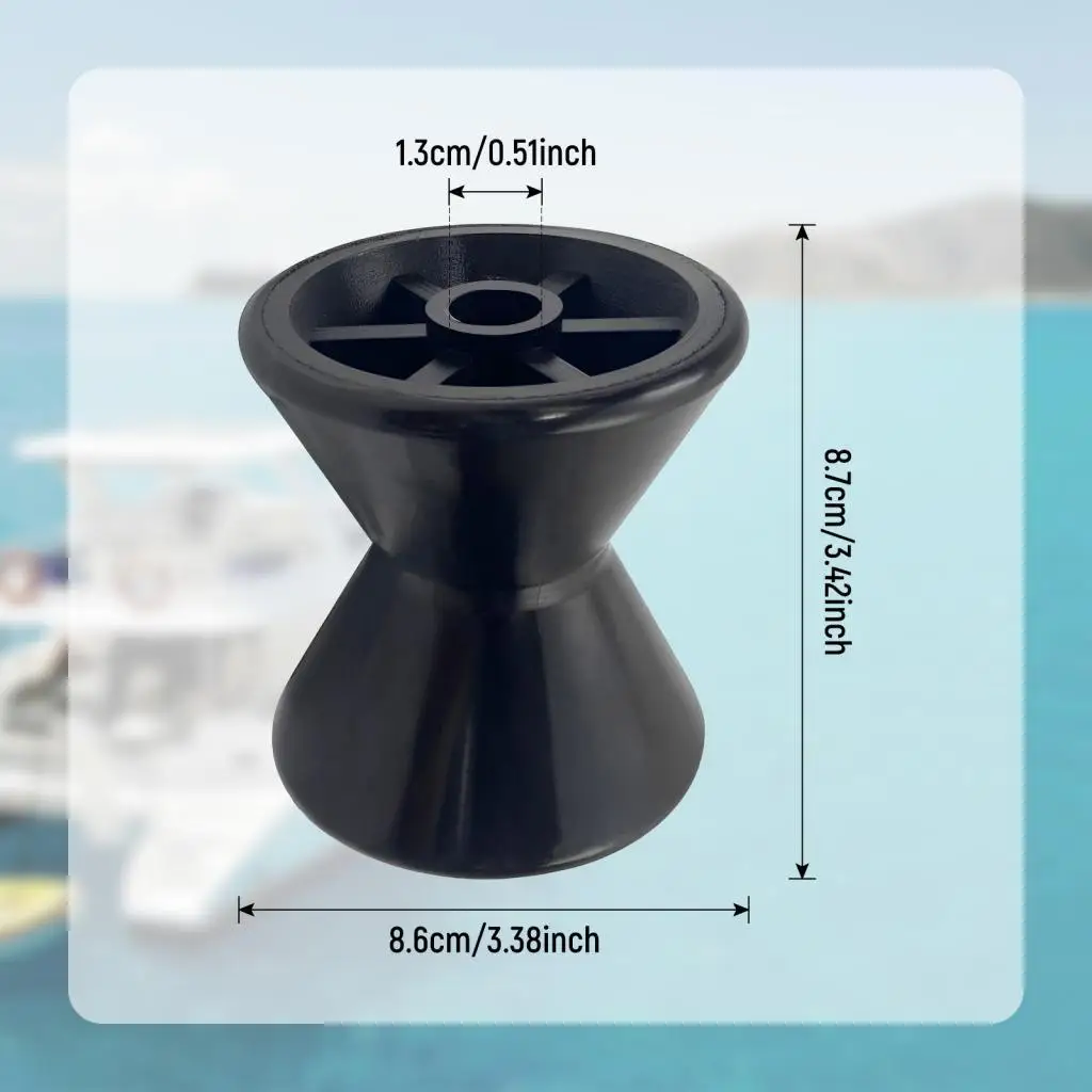 Bow Roller 3.5 inch Stable Performance Replace Parts Spare Parts Accessory