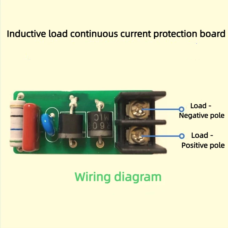 

Inductive DC Load Reverse Electromotive Force Reverse Voltage Anti-breakdown Electronic Module