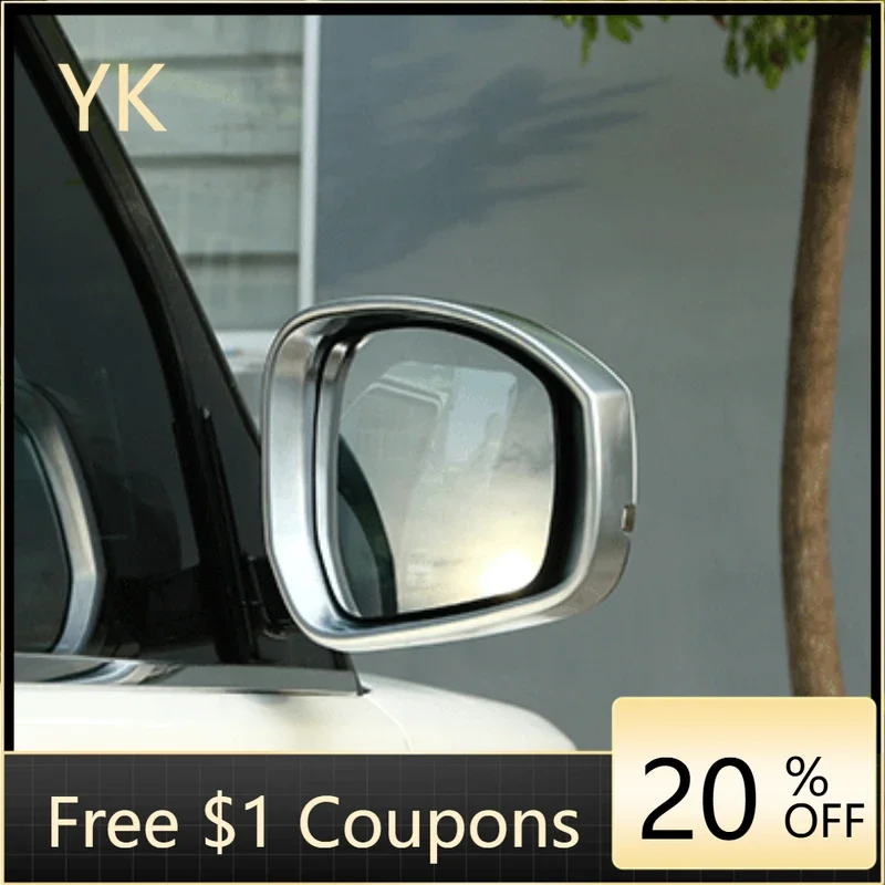 

Suetlcoity For Land Rover Range Rover Sport Discovery 4 5 LR4 LR5 14-22 ABS Car Rearview Mirror Frame Cover Trim Car Accessories