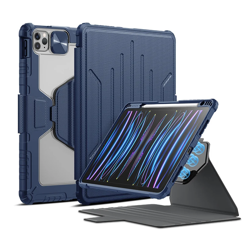 Nillkin für iPad Pro 12,9 Zoll Gehäuse Magnet gehäuse für iPad Air 13 11 für iPad 10. Generation multifunktion ale Ledertasche