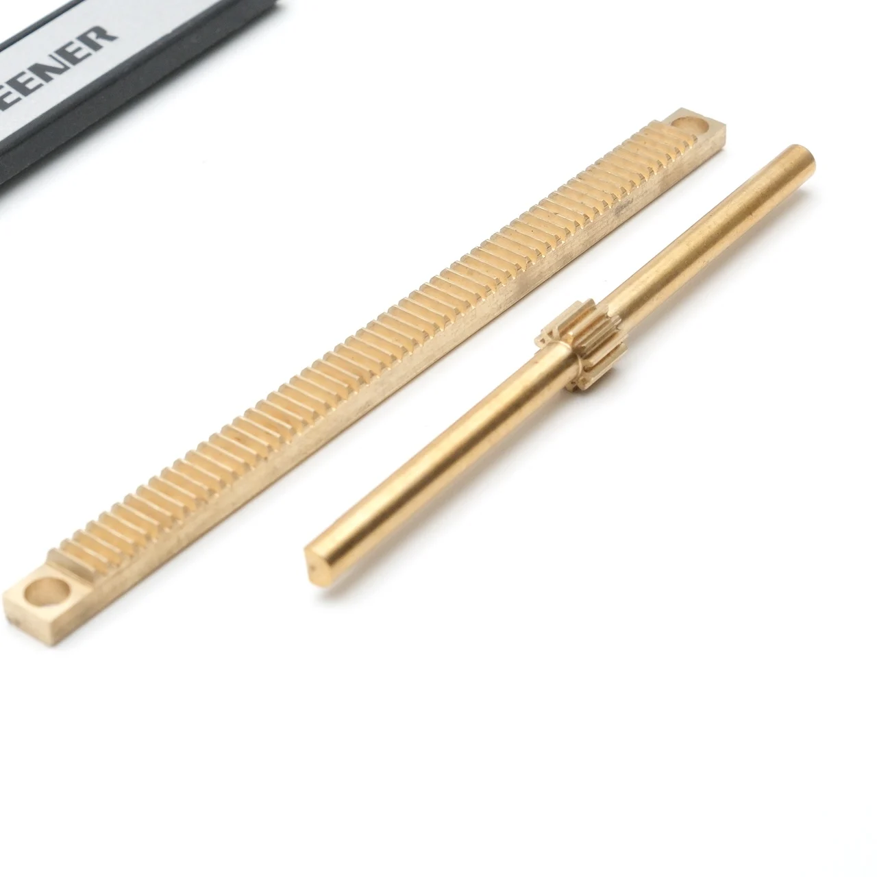 Focusing Gear Shaft Rack for Astronomical Telescope Modification Fine Tuning Optical Instrument Focal Length Control 100mm 12T