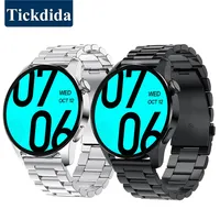 24mm Watch Bracelet Strap for TicWatch Pro 5 3 Smartwatch Stainless Steel Band for TicWatch Pro 3 Ultra Metal Correa Wristband