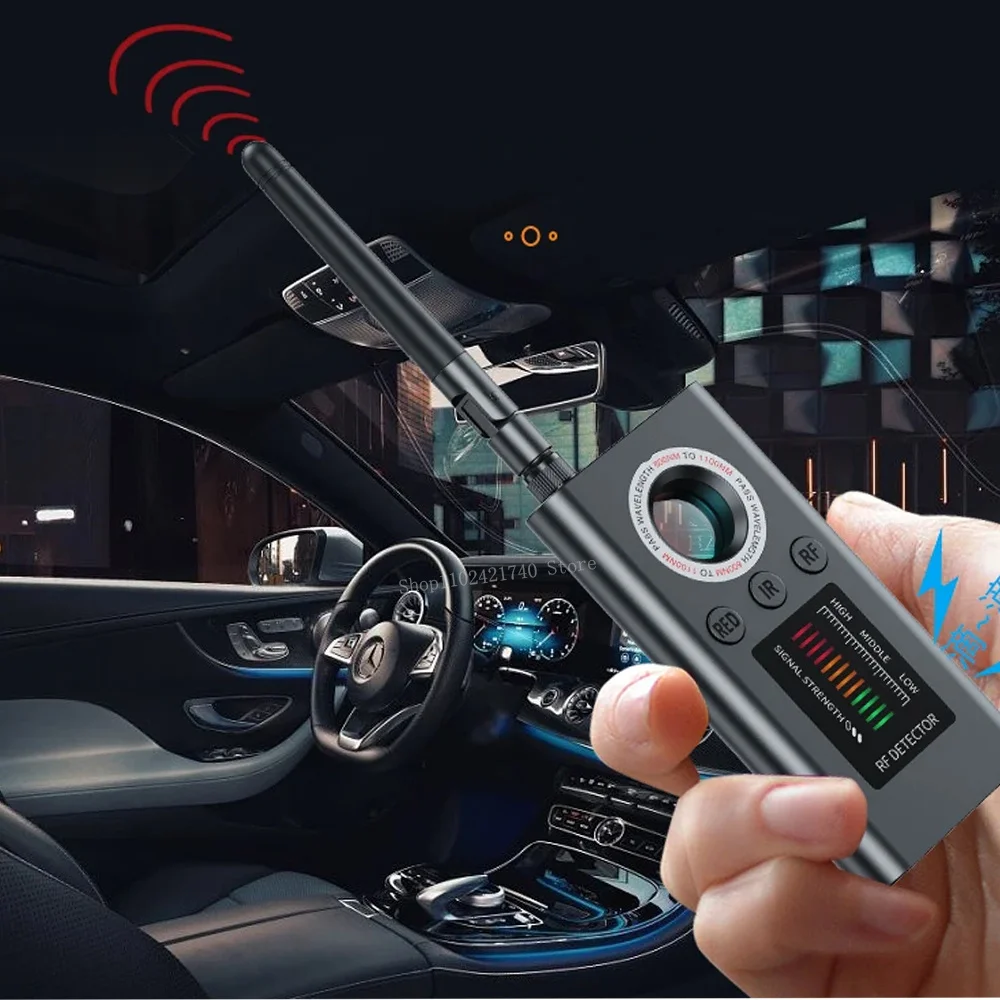 

Hidden Camera Detector Anti Spy Gadgets Professional Wireless Signal Car GPS Infrared Mini Camera Wiretapping Bug Search Devices