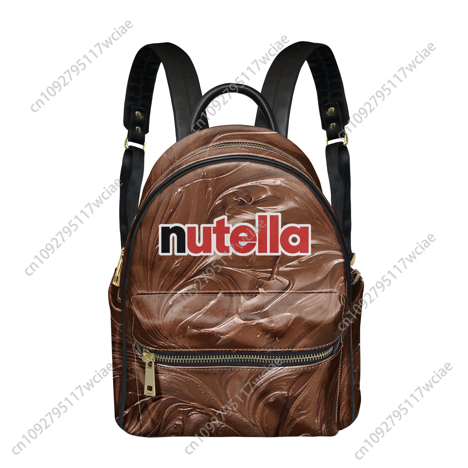 

Nutellas Bag Backpack Womens Men Personalized Double Shoulder Bag Business Travel Bookbag Rucksack Gift Daypack