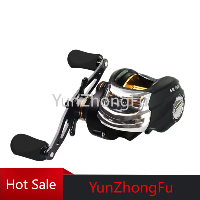 Diamond Anti-Explosion Line All-Metal Frame Lure Rod Tossing Big Black Lei Qiang Black Drip Wheel Fishing Wheel