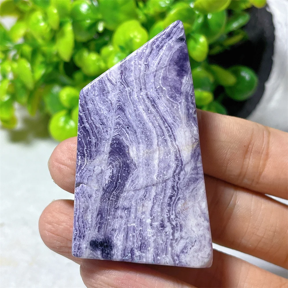Crystal Natural Purple Malachite Palm Sone Quartz Specimen Home Gifts Geode Gemstone Specimen Room Ornaments Energy Decoration