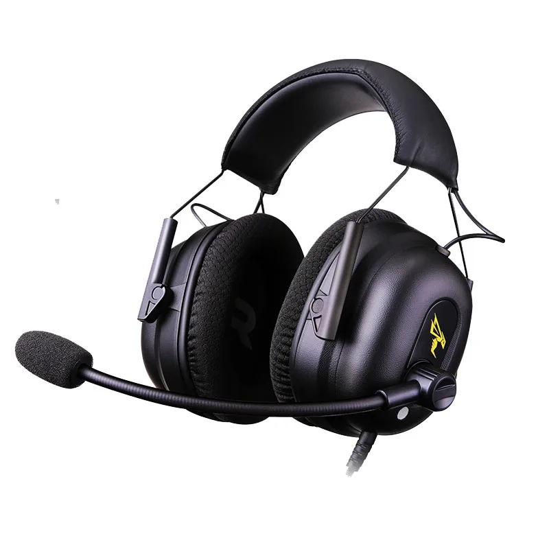 FIFAR Dynamic SOMIC RGB Gaming Headset z mikrofonem Słuchawki nauszne 7.1 Surround Sound PC PS4 PS5 3 Opcje EQ Gra Film Muzyka