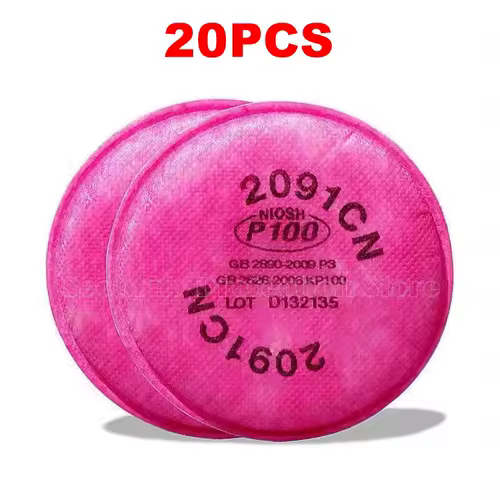 Lots of Painting Spray Industry 2091/2097 Particulate filter P100 for 3m 6800 7502 6200 Series Respirator Dust Mask - Image 7